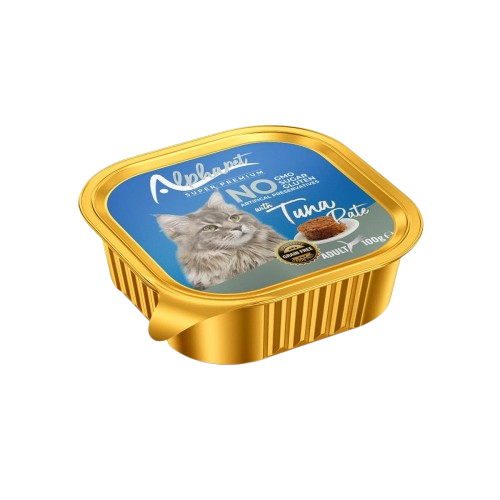 Alphapet Super Premium cat pate Tuna 100gr