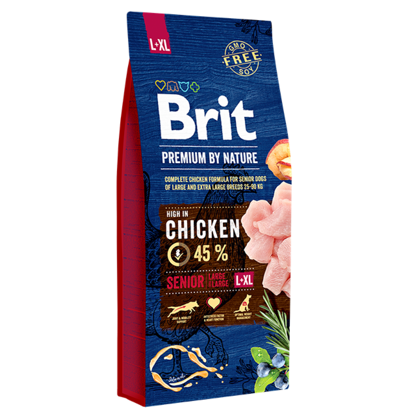 Brit premium by nature senior L/XL 3 Kgr chicken