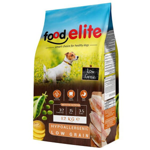 Food Elite Hypoallergenic Low Grain adult chicken & fish 12kg