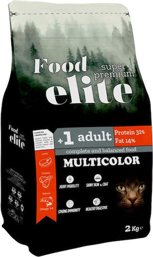 Food Elite Super Premium Multicolor Cat 2kg