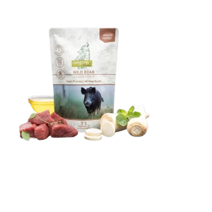Wild boar with parsnip monoprotein,linseed oil &forest herbs -set 7 item X 410gr