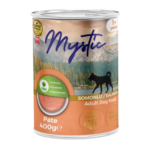 Mystic Super Premium Grain Free salmon pate 400gr