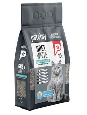 Petclay White Grey marseille soap Cylinder 10kg