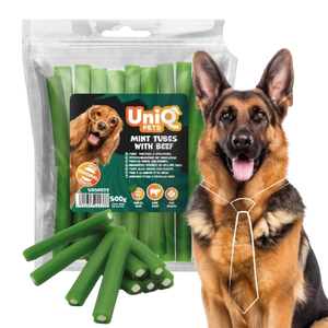 Uniq Dental Tubes with Mint & Beef 500g
