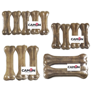Beef-hide bones 16.5cm - Κόκαλα μασήματος για σκύλους 2 τεμάχια