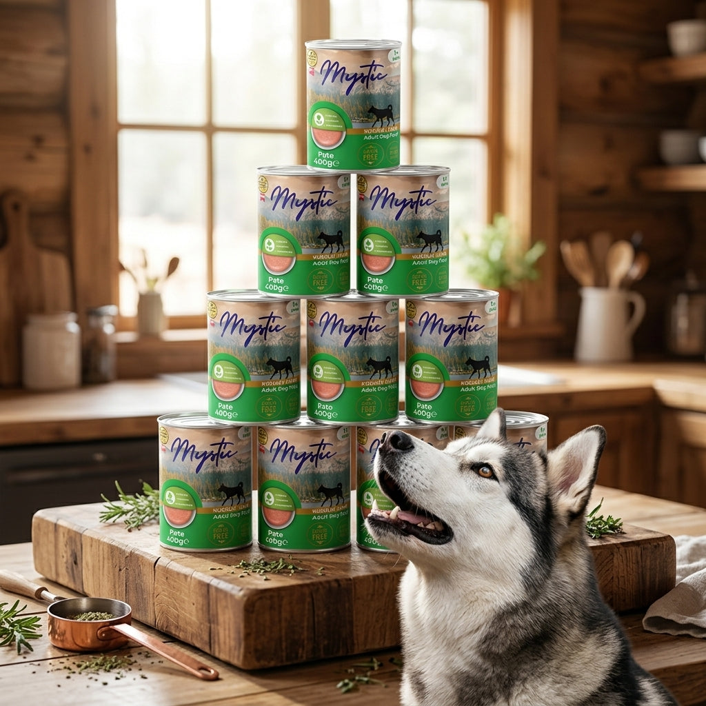 Mystic Super Premium Grain Free lamb pate 10 τεμάχια Χ 400gr |BOXNOW Δωρεάν