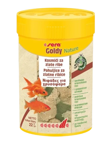 SERA Goldfish Flakes 100ml/22gr | Τροφή Χρυσόψαρων σε Νιφάδες