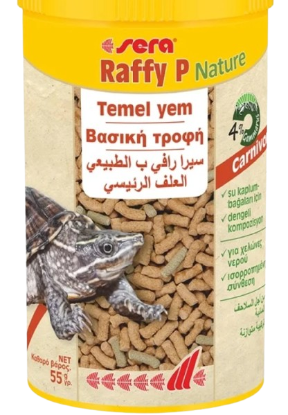 SERA Raffy P Nature 100ml/22gr | Τροφή σε Sticks για Χελώνες Νερού