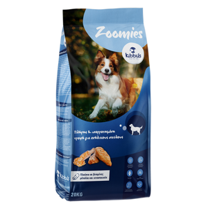 Kibbus Zoomies Adult Mix 20kg - Πλήρης ξηρά τροφή για ενήλικους σκύλους