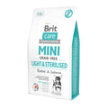 Brit care mini light & sterilised rabbit-salmon 2Kgr