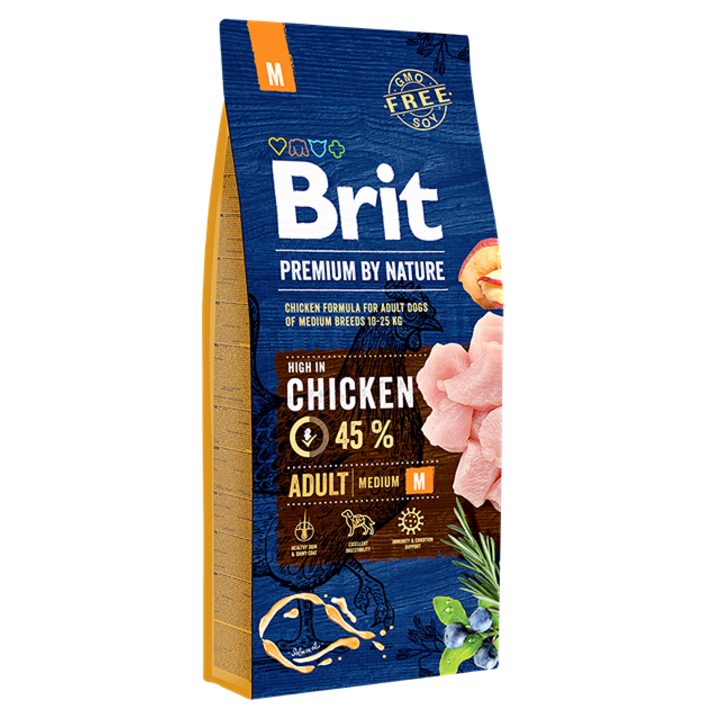 Brit premium by nature M chicken 3Kgr