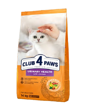 Club 4 paws cat urinary health with chicken 14 Kg