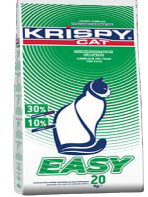 KRISPY Τρίχρωμη για Ενήλικες Γάτες 20kg