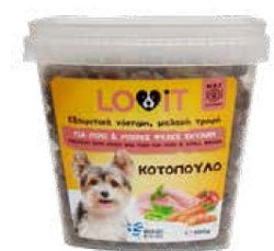 Μαλακή τροφή Lovit με κοτόπουλο 500gr για μίνι και μικρά σκυλάκια
