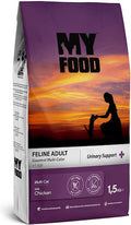 Myfood Gourmet Urinary Support adult cat chicken 1.5 Kgr
