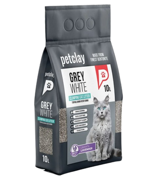 Petclay  White Grey lavender Cylinder 10kg