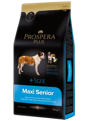 Prospera Plus Maxi Senior ξηρά τροφή 3kg για ηλικιωμένους μεγαλόσωμους σκύλους