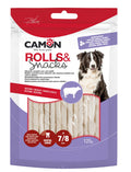 Camon Rawhide Chew Twisted Rolls 25τεμ - Μασητικά ρολά από ακατέργαστο δέρμα για σκύλους
