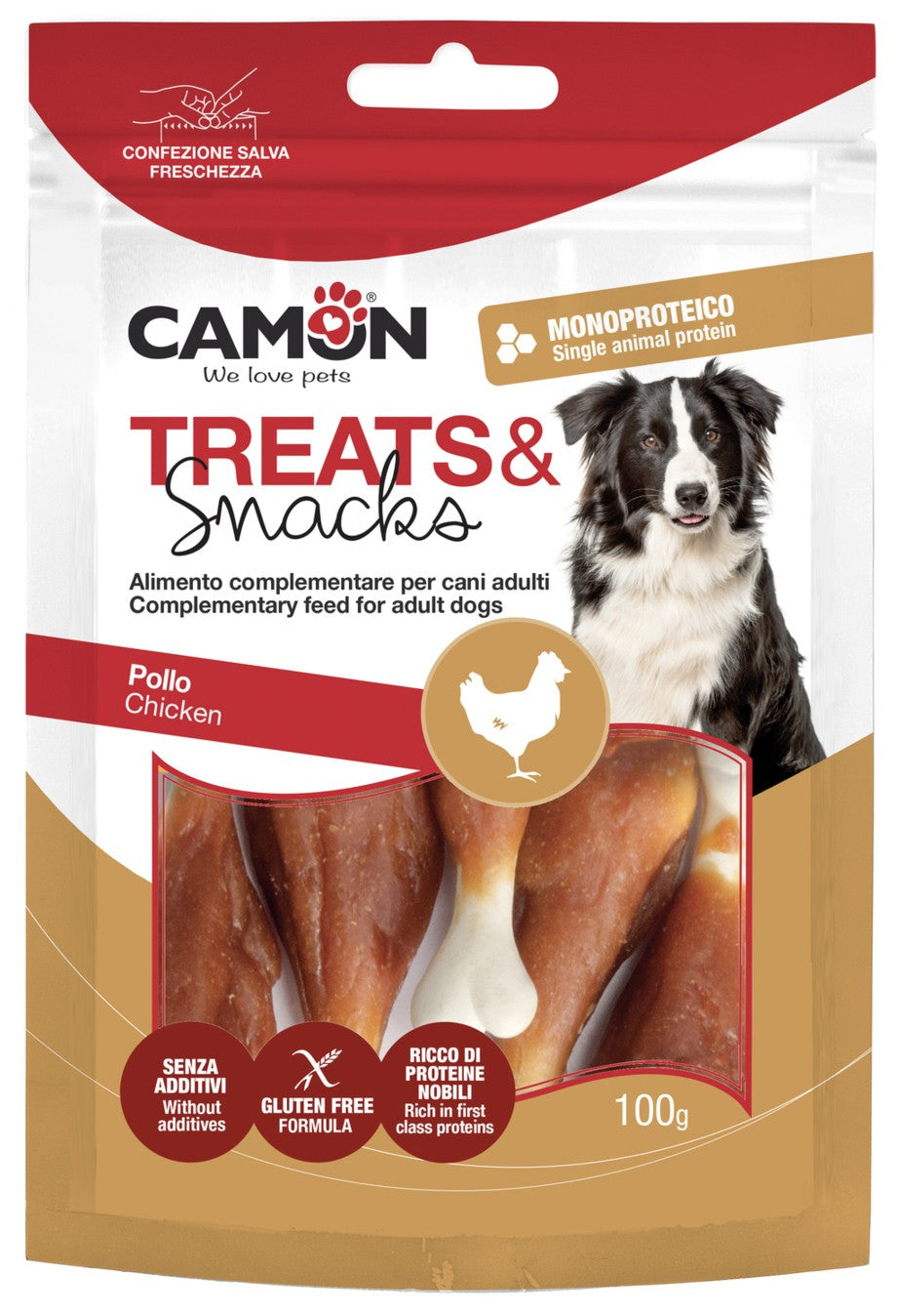 Camon Λιχουδιά για Σκύλους Μπουτάκι  Κοτόπουλου