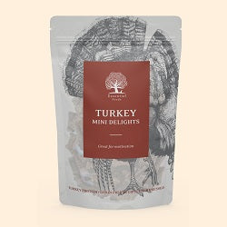 Essential Food Turkey Mini Delights 100gr συσκευασία grain-free λιχουδιές