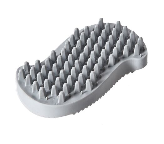 Pet cleaning brush grey
