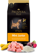 "Prospera Plus Mini Junior τροφή σκύλου 8kg για κουτάβια μεσαίου μεγέθους"