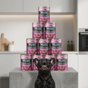Mystic Super Premium Grain Free Beef pate 10 τεμαχια Χ 400gr | BOXNOW Δωρεάν