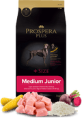 Prospera Plus Medium Junior superpremium τροφή κουταβιών μεσαίων φυλών 3kg
