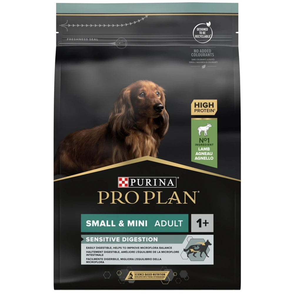 Purina Pro Plan small mini adult sensitive τροφή σκύλου με αρνί 700gr
