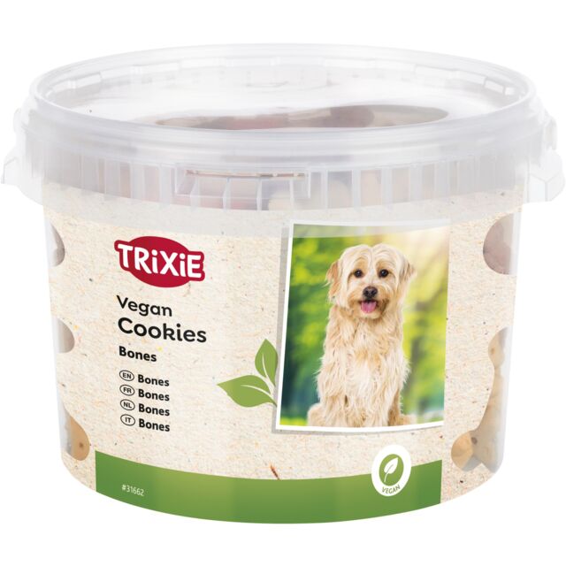 Trixie Cookie Bones vegan μπισκότα κόκκαλο 300gr για σκύλους, 100% φυτικά συστατικά
