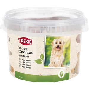 Trixie Cookie Mini Bones vegan μίνι μπισκότα κόκκαλο 300gr για σκύλους, ιδανικά για μικρές φυλές
